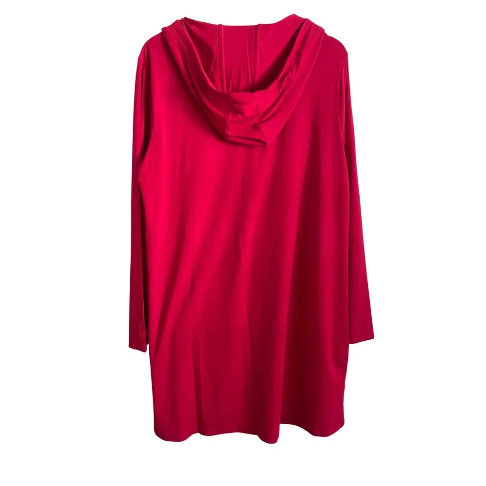 Coolibar Hooded Beach Swim Cover Up Dress UPF 50+ Sun Protection XL Coastal